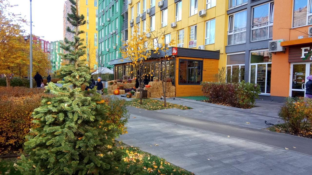 Georgeous Bright Studio In A Bright Residential Complex Comfort Town Кт-08 Киев Екстериор снимка