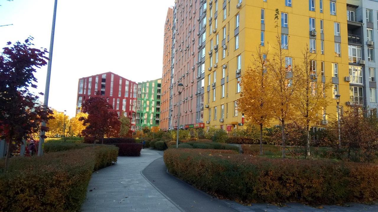 Georgeous Bright Studio In A Bright Residential Complex Comfort Town Кт-08 Киев Екстериор снимка