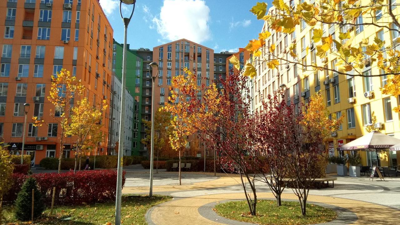 Georgeous Bright Studio In A Bright Residential Complex Comfort Town Кт-08 Киев Екстериор снимка