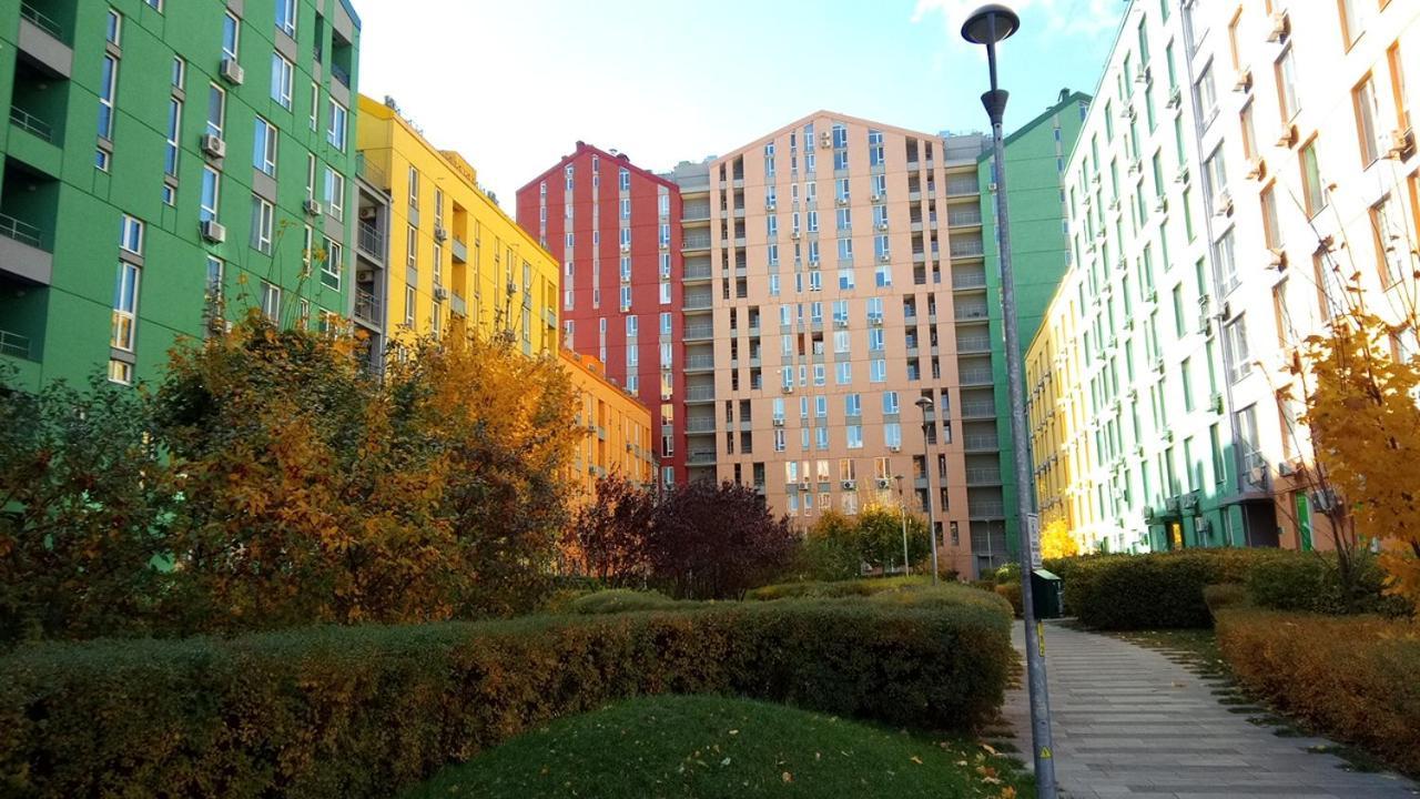 Georgeous Bright Studio In A Bright Residential Complex Comfort Town Кт-08 Киев Екстериор снимка